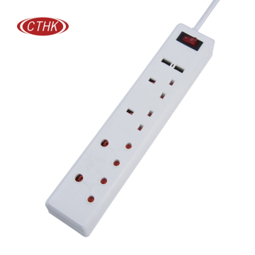 Κίνα Χονδρικό Universal 4-Way Extension Power Strips &amp; Socket Sockets