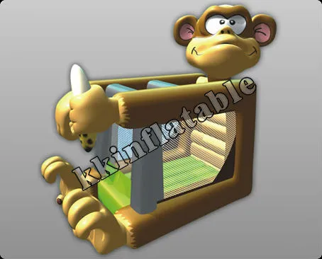 monkey wholesale jumping castles inflatable for kids KKC-L080