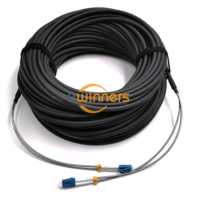 สายแพทช์ CPRI หุ้มเกราะ FTTA SM DX LC-LC