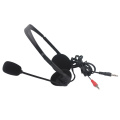 3.5mm kabel noise cancelling headset untuk laptop komputer