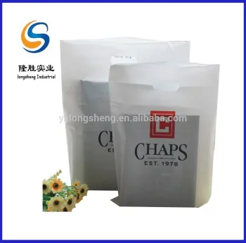 printied die cut shopping bags