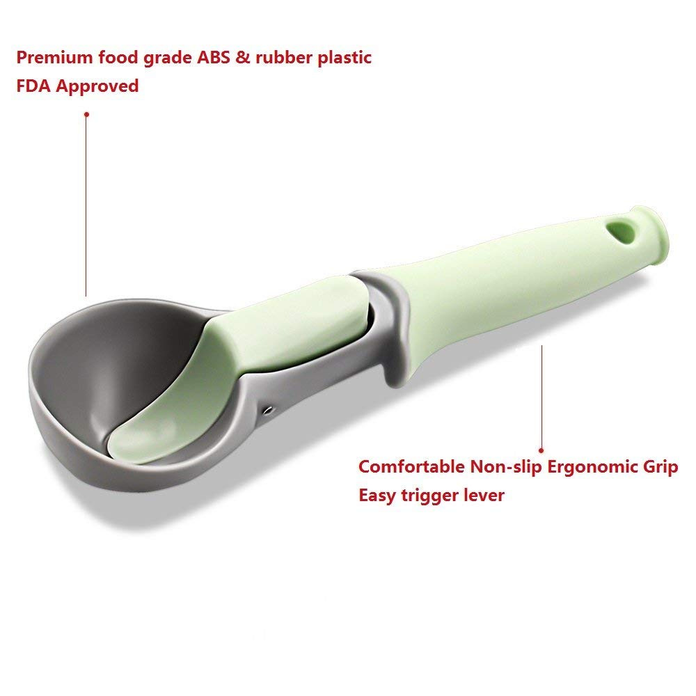 left handed trigger ice cream scoop