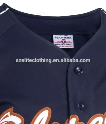 Black Denim Baseball Jersey T-Shirt