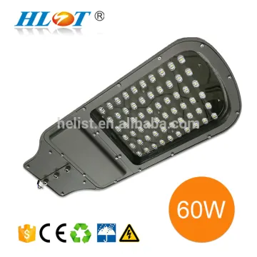 Low price list separated solar 60 watts led street light led lighting