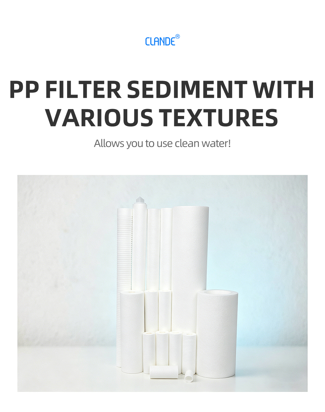 1.melt-blown filter cartridge detail page