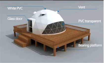 Camping Outdoor Inflatable Transparent Igloo