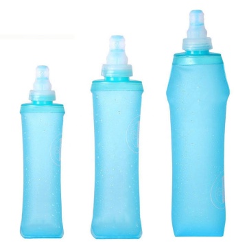 Reusable Soft Flask Water Bottle 500ml TPU for Running Cycling Outdoor Hiking Camping