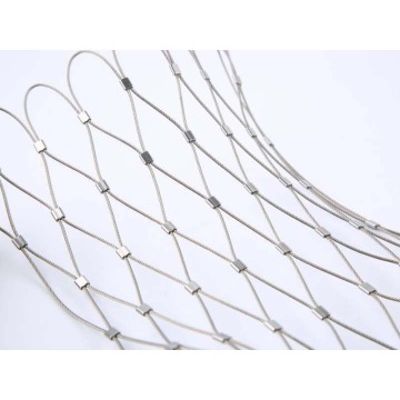 Kabelsicherheitsnetz Edelstahldrahtseilnetz