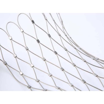 Cable safety net stainless steel wire rope mesh