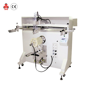 S1000 Paper Cups Cylinder Semi Auto Silk Screen Printing Machine For Plastic Bottles