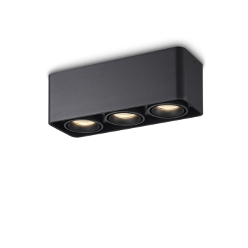Plafond LED moderne 2400lm avec 3 têtes pour une utilisation commerciale intérieure
