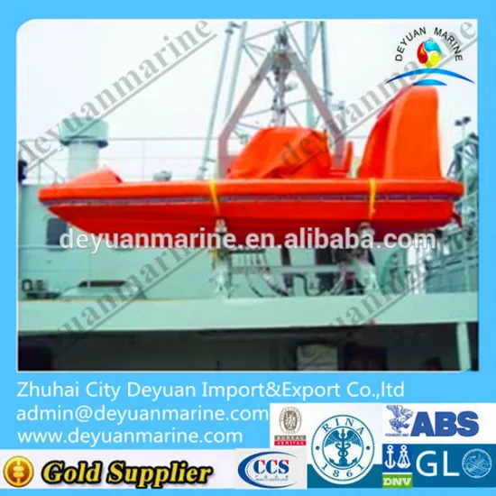 Marine fiberglass rescue boat solas working boat