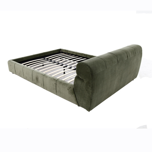 Delo Modern Minimalis Fabric Bed