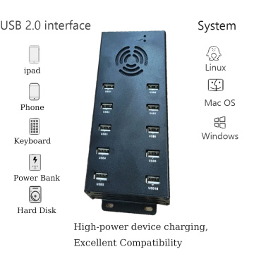 10 Port USB Hub lelei Hub Generic