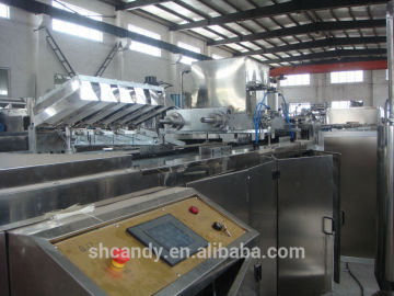 Chocolate bean forming machine