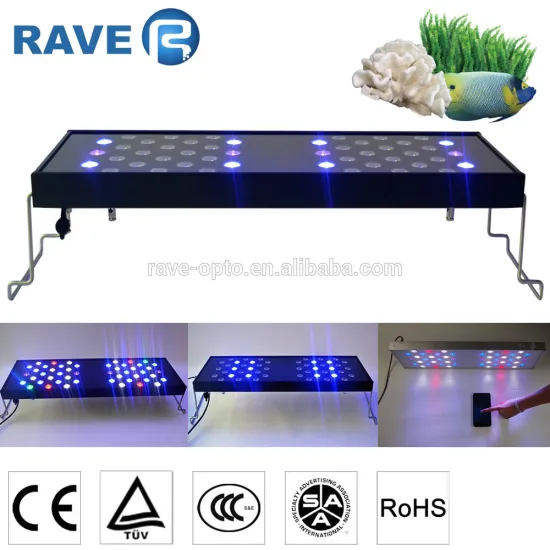 Full Spectrum 0.6m SIX MODE LED Aquarium Lights 150W for Coral