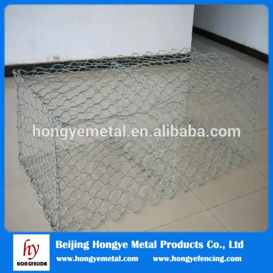 gabion box prices/gabion wall construction