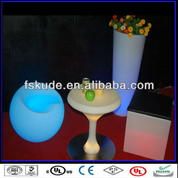 RGB Rechangeable LED Luminous Nail Bar Furniture, bar and pub furniture, Bar Stool and Cube