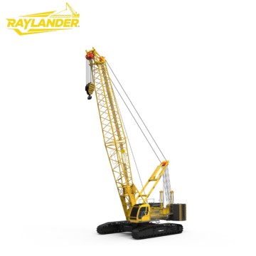Grúa industrial sobre orugas confiable XLC130