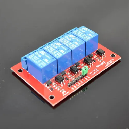 4 Arduino Relay Module 5v / 12v Relay Control Module With Demo Code ...