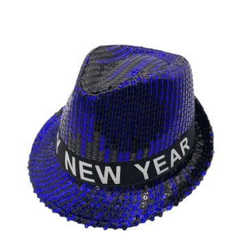 Jazz Sequin Hat - Happy New Year Party Supplies and Decorations