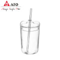 Creative Glass Cup for Coffee Milk Water Cup