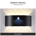 PIR motion sensor LED wall light