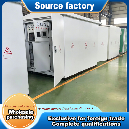 Prefabricated transformer for urban distribution