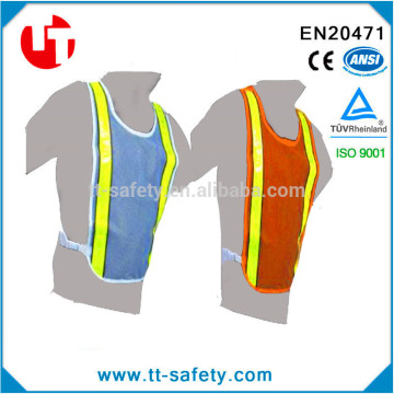 high visibility adjustable breathable runner reflective vests for running cycling walking