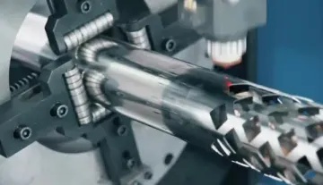 CNC cutting machine fiber automatic feeding laser pipe cutting machine