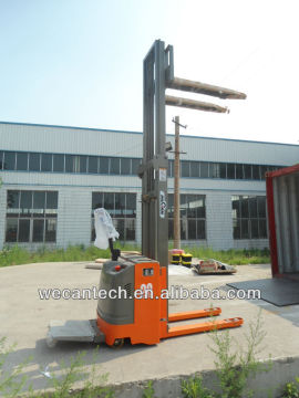 1-2tons lift truck electric pallet stacker