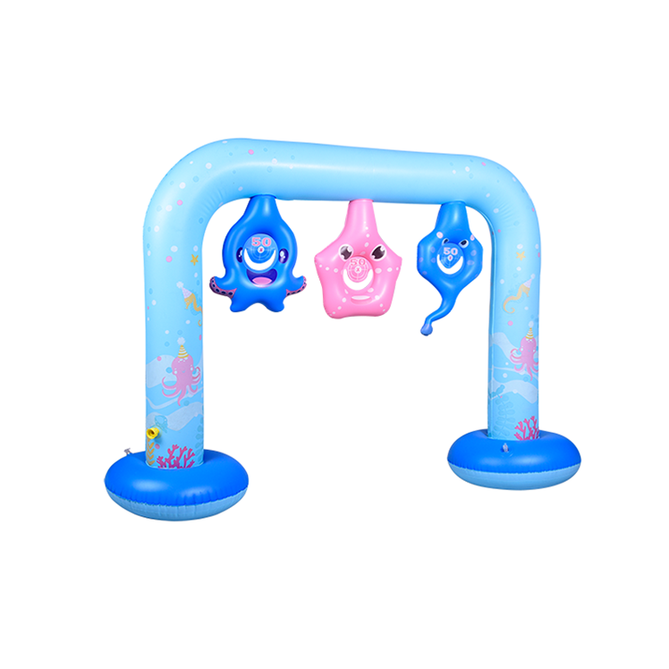 Wholesale Animal Inflatable Shooting Game Arch Sprinkler Toy