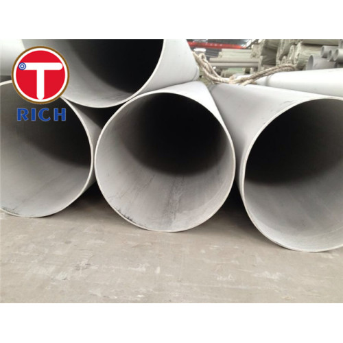 Tubulação de aço inoxidável soldada 48inch do diâmetro 68mm de 470mm