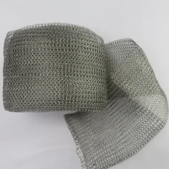 Stainless Steel Filter Knitted Wire Mesh for Demister Pads
