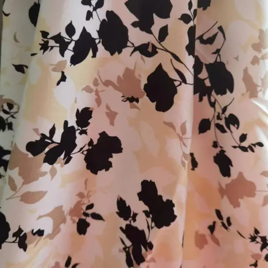 100% Artificial Cotton Flower Printed Fabric