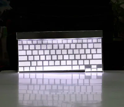 High Brightness White Slim Led Backlight Keyboard , Notebook Backlight Keyboard