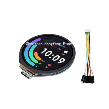 Raspberry Pi RP2040 with 1.28-inch Circular LCD Touch Screen Display