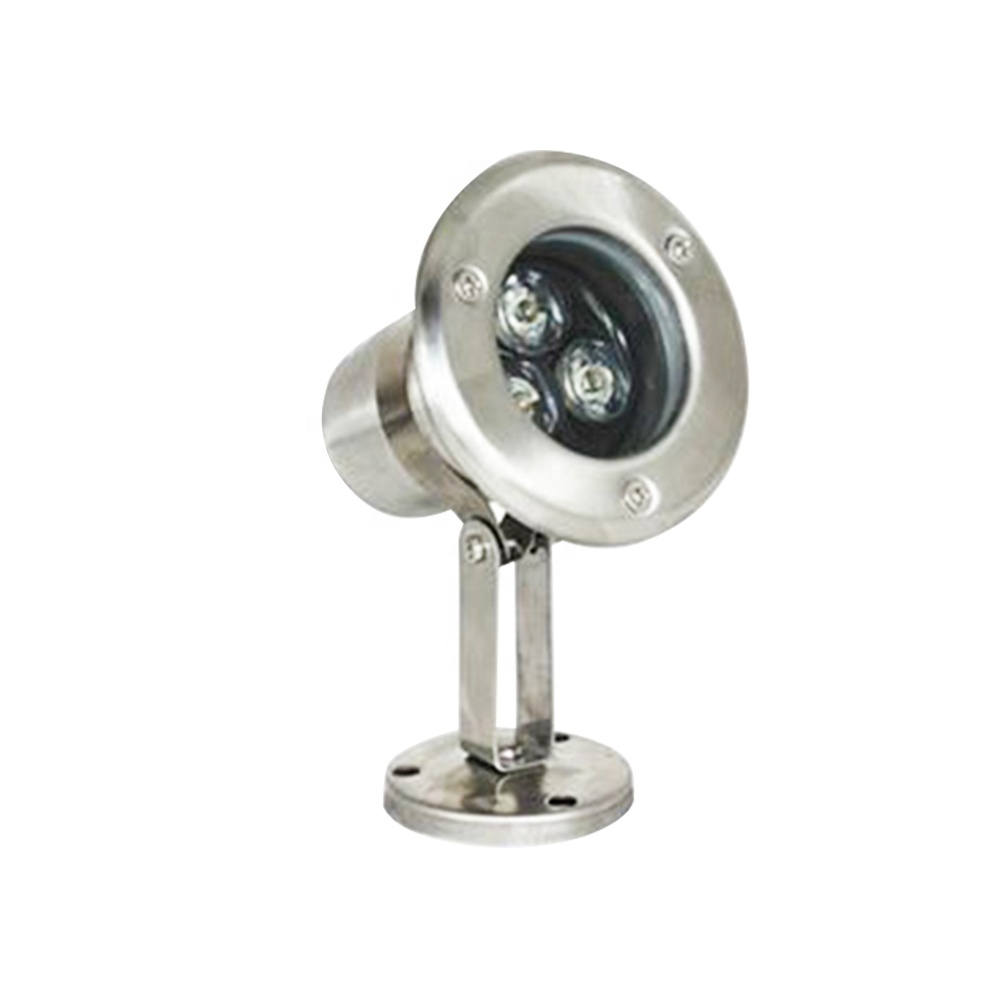 Stainless steel IP68 waterproof LED underwater spotlight