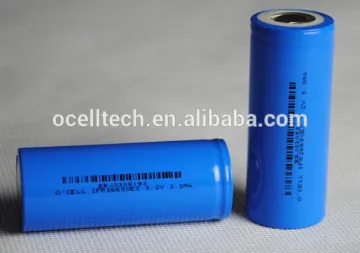 26650 3.2v 3000mah lithium iron phosphate battery