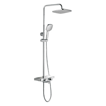 New Chrome Bath Shower Faucets Set Bathtub Mixer