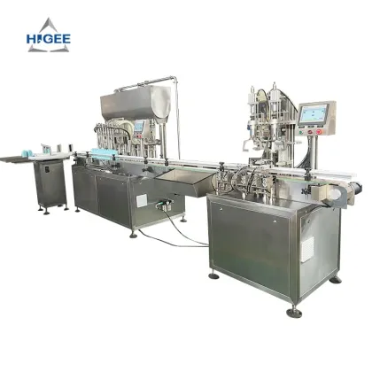 Clear Shampoo Bottle Filling Machine for Factory Production