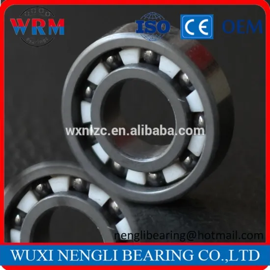Ceramic ball type bearing for motorcycles
