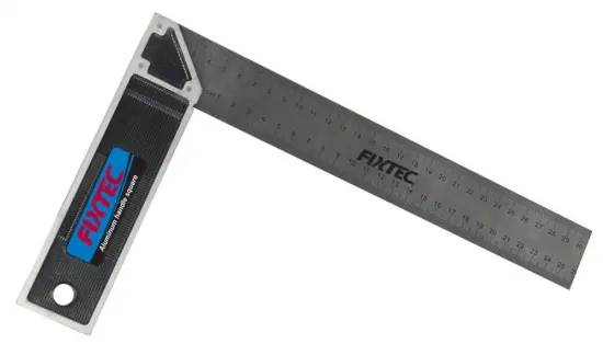 FIXTEC hand tools 12" Aluminum handle square