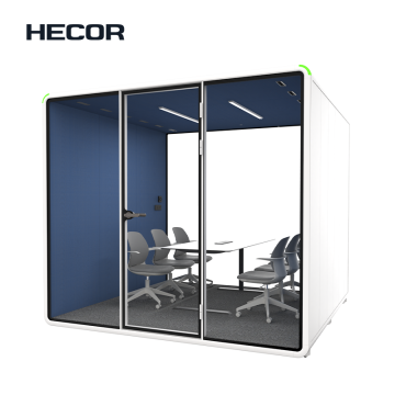 6 Person Booth Dimensions for Group Meetings