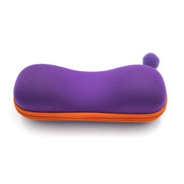 New type hard velvet eyewear carrying cases with logo