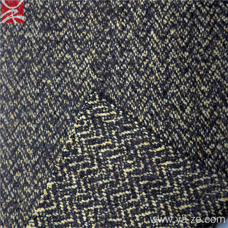 camel herringbone woolen fabric for cloth