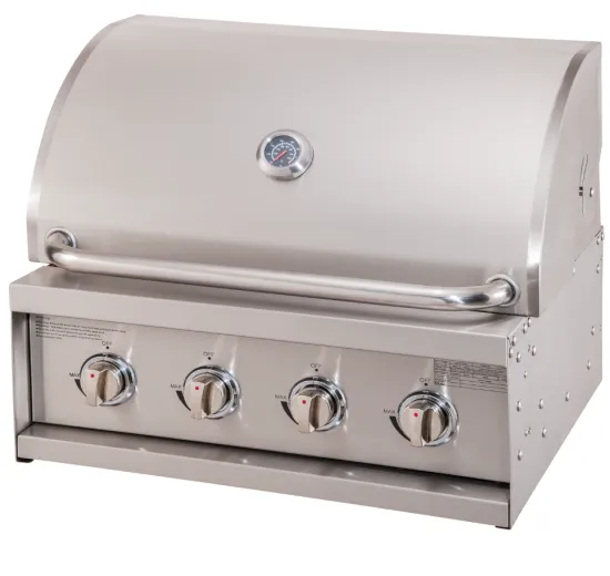 Tabletop barbecue Stainless Steel Built in Gas BBQ Grill For Outdoor Indoor Kitchen