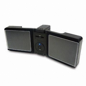 Portable Speaker with Audio In/Out Hole, Suitable for MP3/iPod