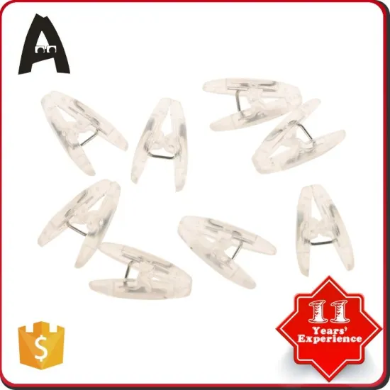 Quality Guaranteed factory directly decorative plastic clips