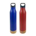 Bouteille d&#39;aspiration de sport SS de Cork Bottom SS 500ml